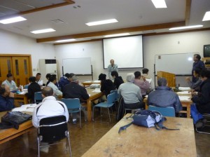 ナラ枯れについての講演